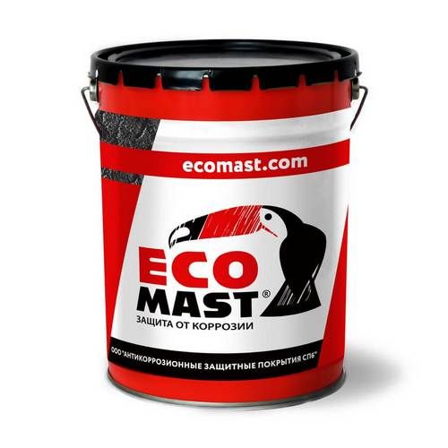 Эмаль термос. белая Ecomast Thermo до t+700°С  1кг