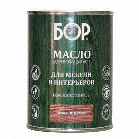 !Масло деревозащитное для  мебели и интерьеров БОР износостойкое, база С